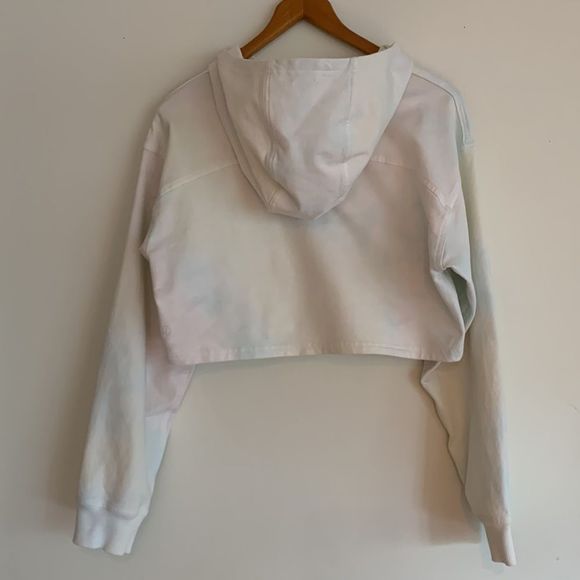 lululemon LA All Yours Cropped Hoodie Cotton Candy Sz10 - Picture 3 of 11